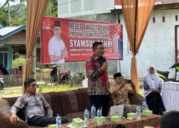 Persoalan Infrastruktur Jalan Hingga Asuransi Pertanian Disampaikan Masyarakat Saat Reses Syamsul Bahri