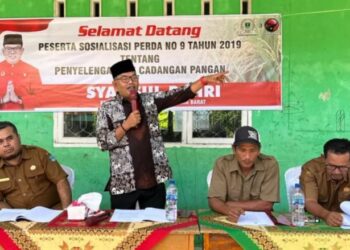 Syamsul Bahri Sosialisasikan Perda Nomor 9 Tahun 2019 ke Tengah Masyarakat