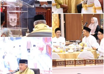 Buya Ristawardi Datuk Marajo Hadiri Buka Bersama di DPRD Sumbar