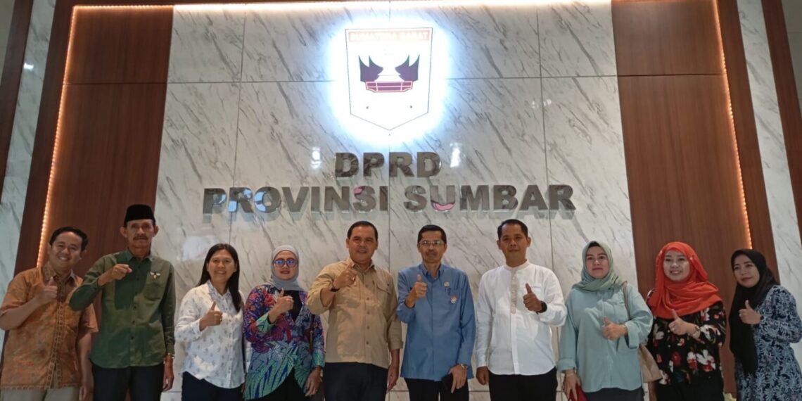 Komisi I dan II DPRD Kepulauan Meranti Kunjungi DPRD Sumbar