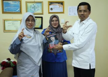 Sekwan Raflis Sampaikan Apresiasi SMA N 3 Painan Duta KIP