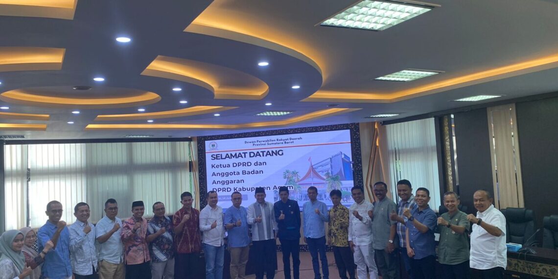 DPRD Sumbar Sharing Informasi Terkait Kelanjutan DOB dengan DPRD Agam