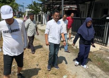 Realisasikan Aspirasi Warga, Jalan Batavia Dadok Tunggul Hitam Dibangun dengan Pokir Hidayat