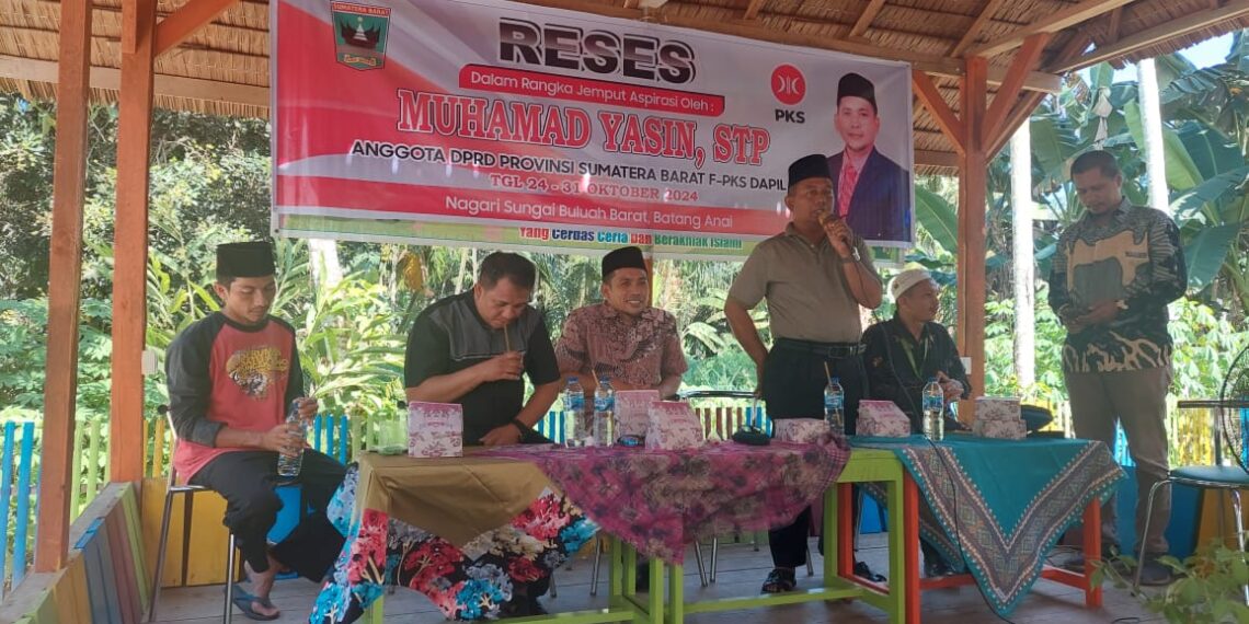 Anggota DPRD Sumbar Muhammad Yasin Bantuan Pupuk Masih Menjadi Harapan Dalam Peningkatan Hasil Pertanian