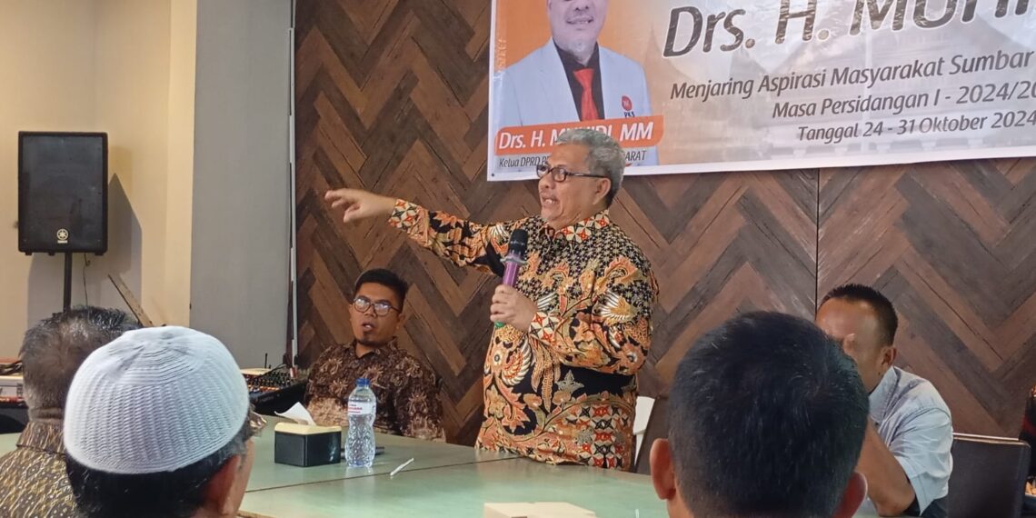 Reses Ketua DPRD Sumbar, Blank Zone Jadi Persoalan PPDB di Kota Padang