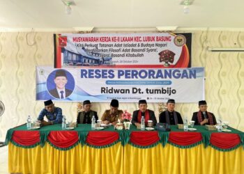 Anggota DPRD Sumbar Ridwan Dt Tumbijo : Kelembagaan Adat Mesti Diperkuat