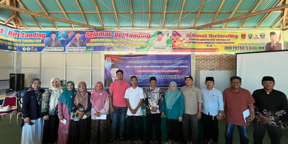 Ali Muda Sosialisasikan Perda di Pasaman