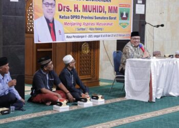 Ketua DPRD Sumbar Serap Aspirasi Masyarakat Padang Sarai