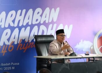 Muhidi Berikan Tausiyah Ramadhan di Bank Nagari