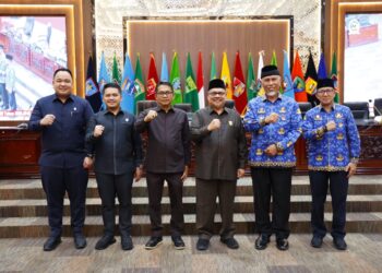 Paripurna Digelar DPRD Sumbar Agenda Penetapan Ranperda RTRW Sumbar Tahun 2025-2045