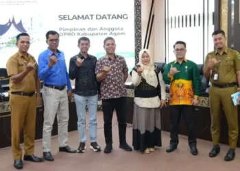 Konsultasi LKPJ, Pimpinan dan Anggota DPRD Agam Berkunjung ke DPRD Sumbar