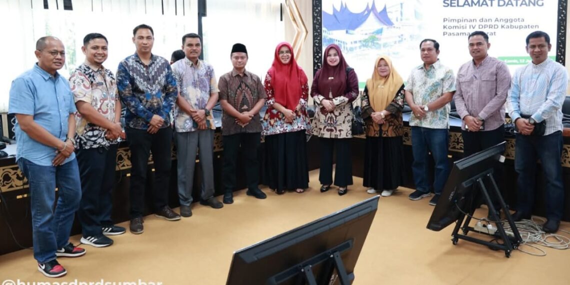 Bahas KUA-PPAS APBD-P 2025, Komisi IV DPRD Pasbar Konsultasi ke DPRD Sumbar