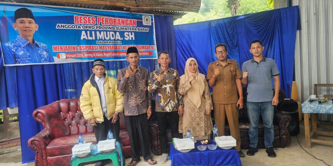 Reses di Jorong IX Abam Pasaman, Ali Muda Serap Aspirasi Warga soal Sampah, Harga Karet, dan Infrastruktur