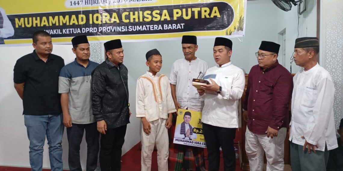 Safari Ramadan di Batipuh Panjang  Iqra Chissa Tegaskan Komitmen Perjuangkan Kebutuhan Pembangunan Masyarakat
